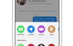 Messenger Chat Extensions media 2