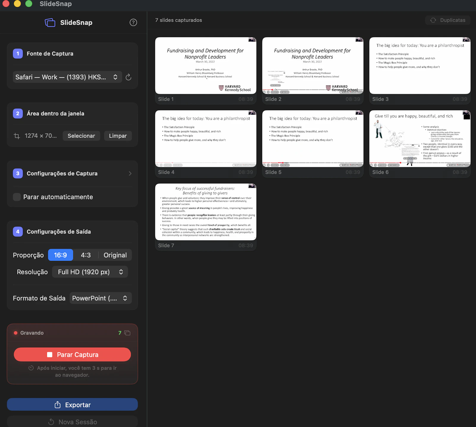 SlideSnap screenshot 2