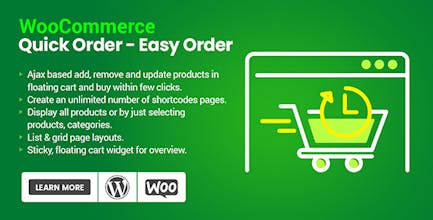 WooCommerce Quick Order Plugin gallery image