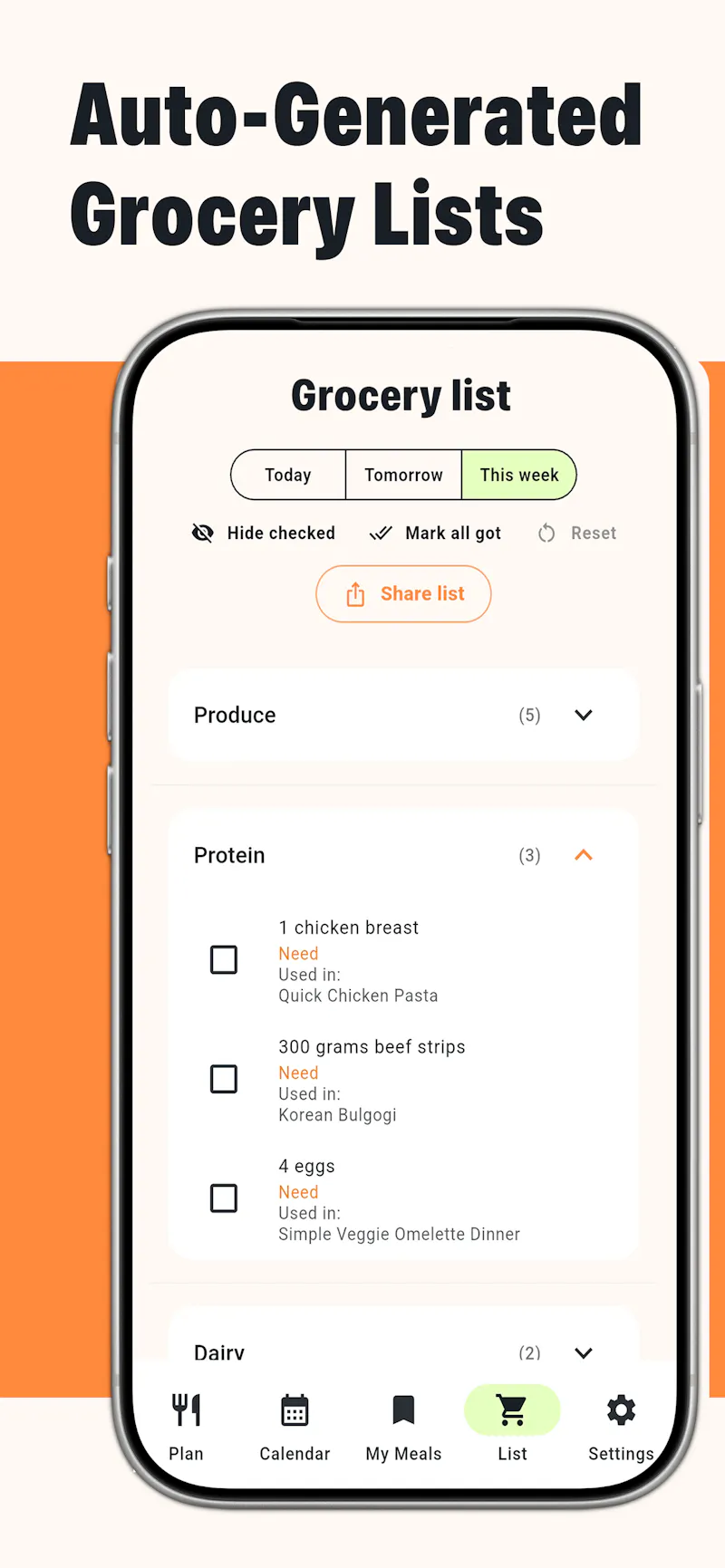 MealTap — Tap. Tap. Done. screenshot 7