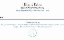 Silent Echo media 3
