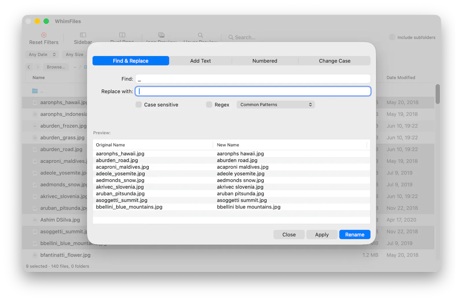 WhimFiles screenshot 5