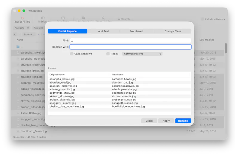 WhimFiles screenshot 5