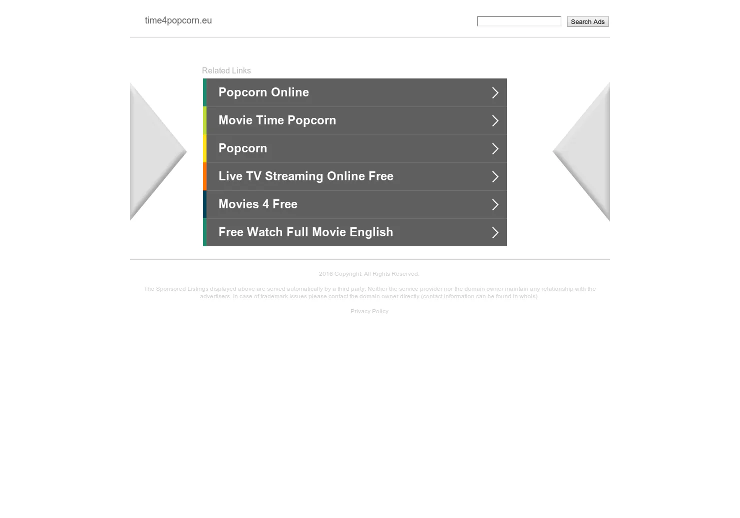 Popcorn iOS App