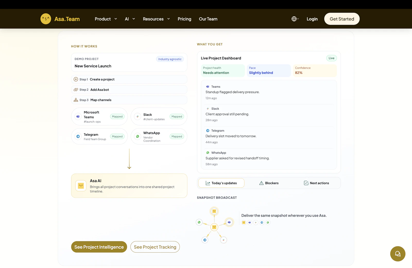 Asa.Team - Project Intelligence screenshot 3