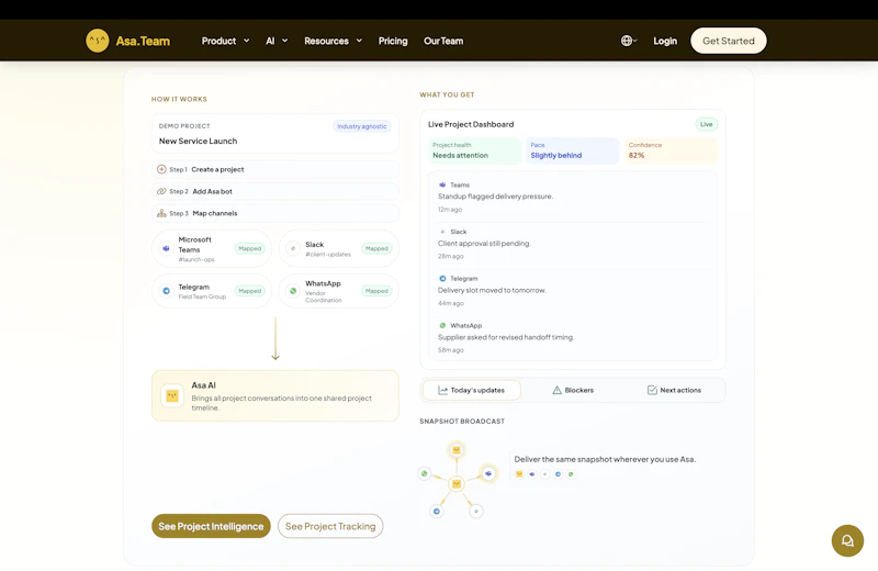 Asa.Team - Project Intelligence screenshot 3