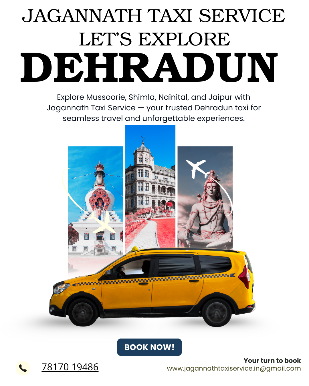 Taxi service in dehradun - Main product screenshot demonstrating key features and user interface