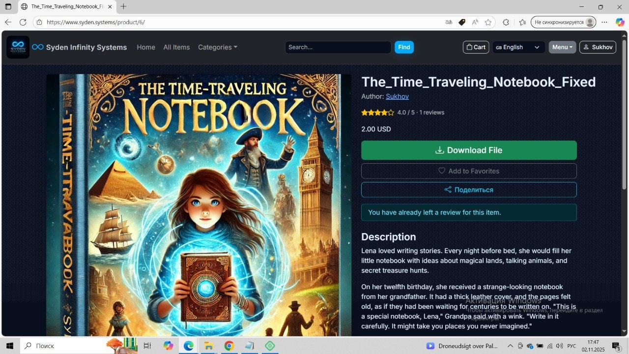 Syden Infinity Market gallery image