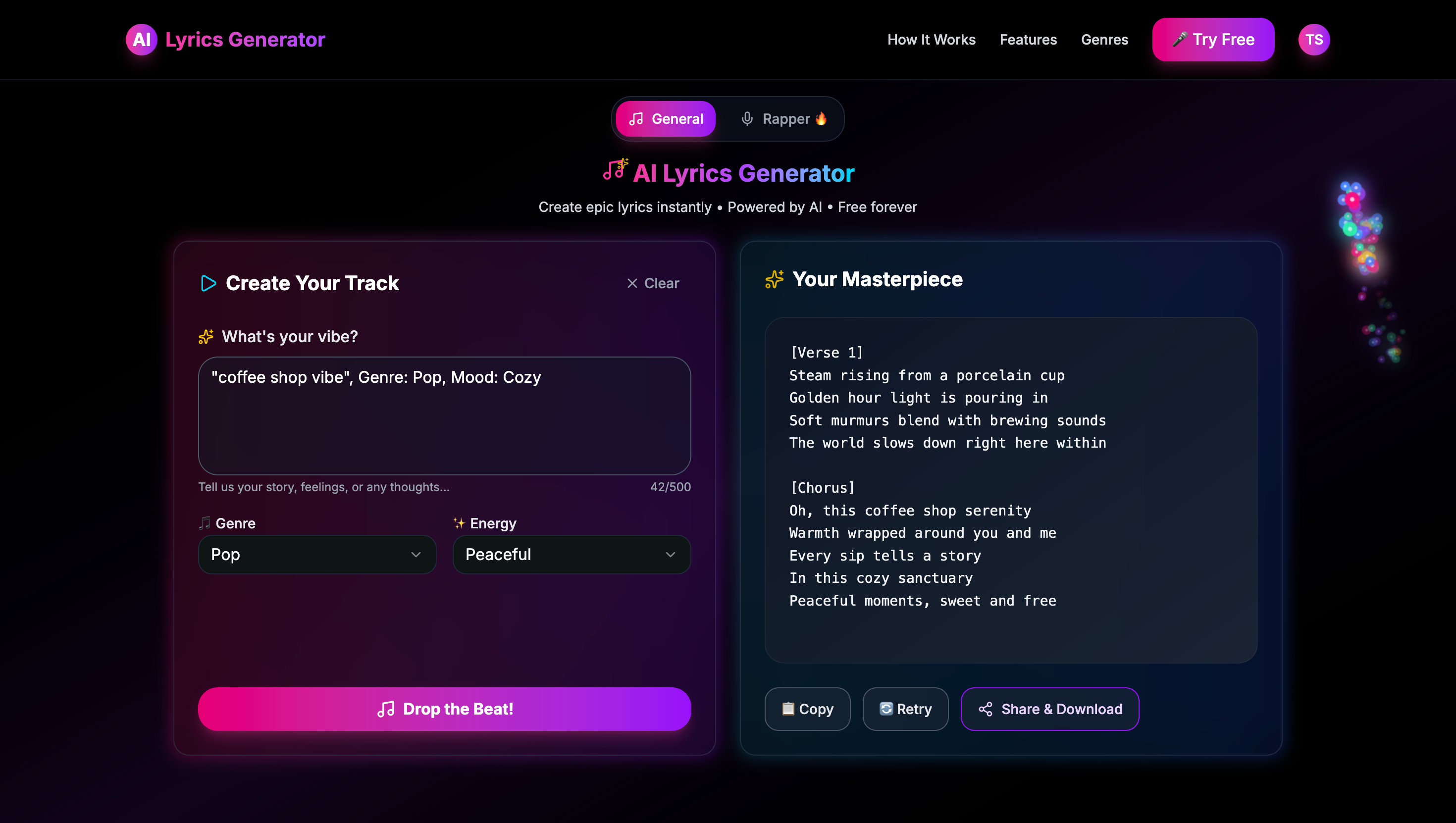 LyricAI gallery image