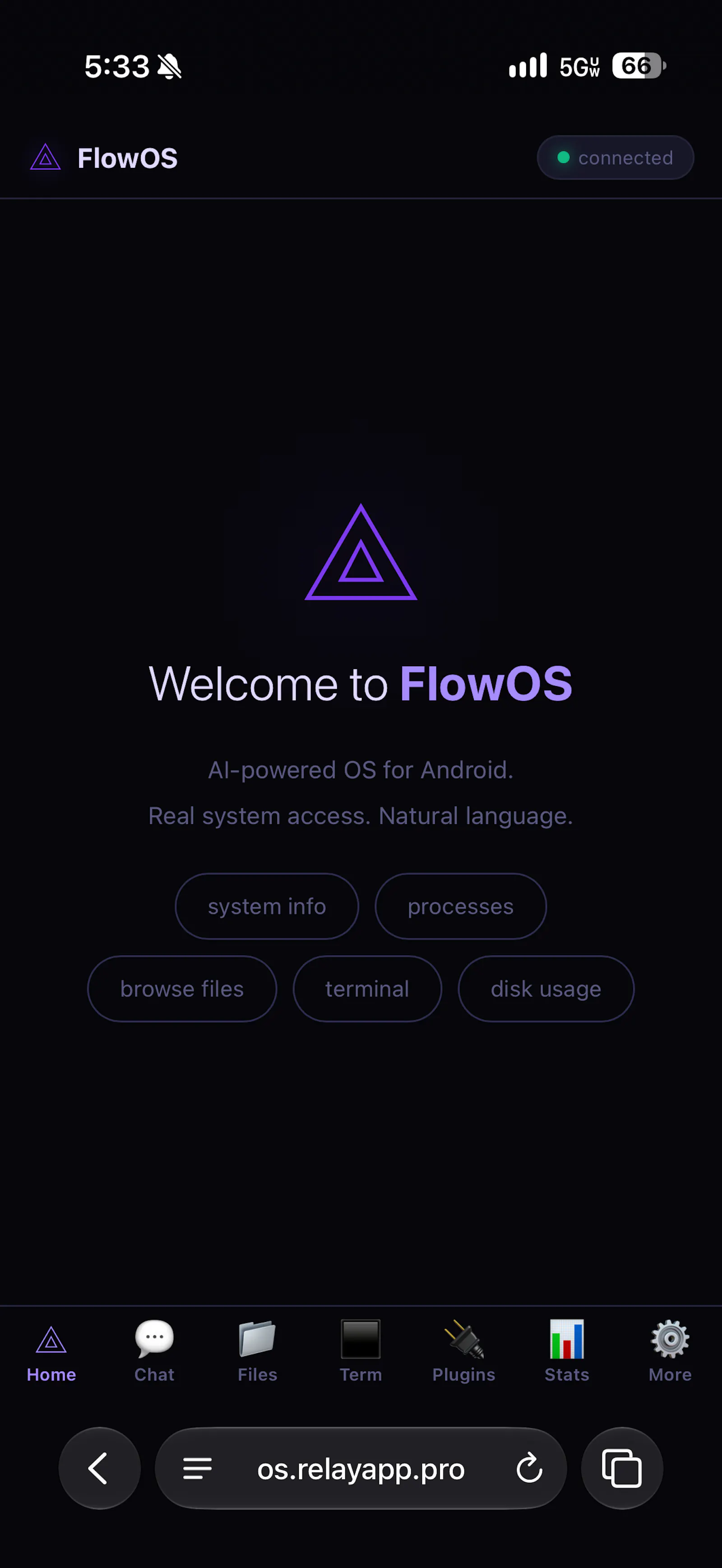 Project Aquarius — FlowOS Desktop screenshot 6