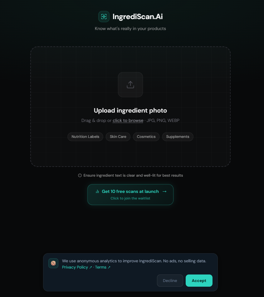 IngrediScan.Ai gallery image