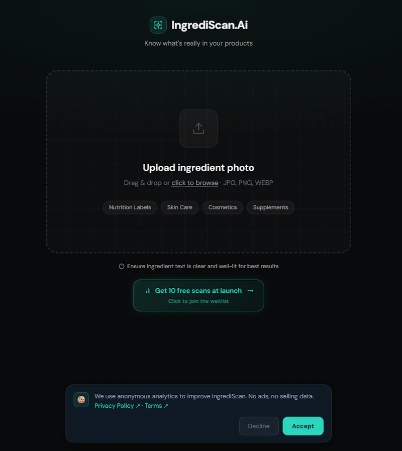 IngrediScan.Ai screenshot 4