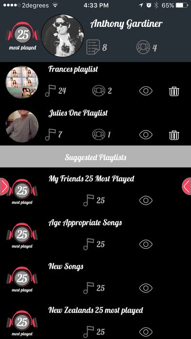 25 Most Played gallery image