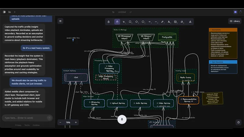 VoiceDraw screenshot 1 (video preview)