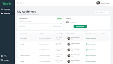 Rebatus Audiences gallery image