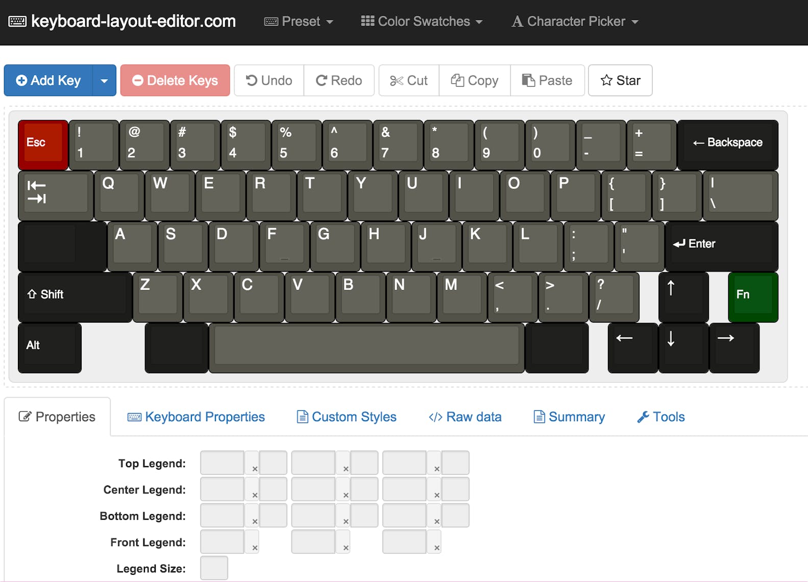 Keyboardlayouteditor