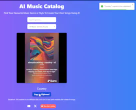 AI Music Catalog gallery image