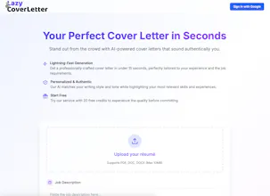 LazyCoverLetter gallery image