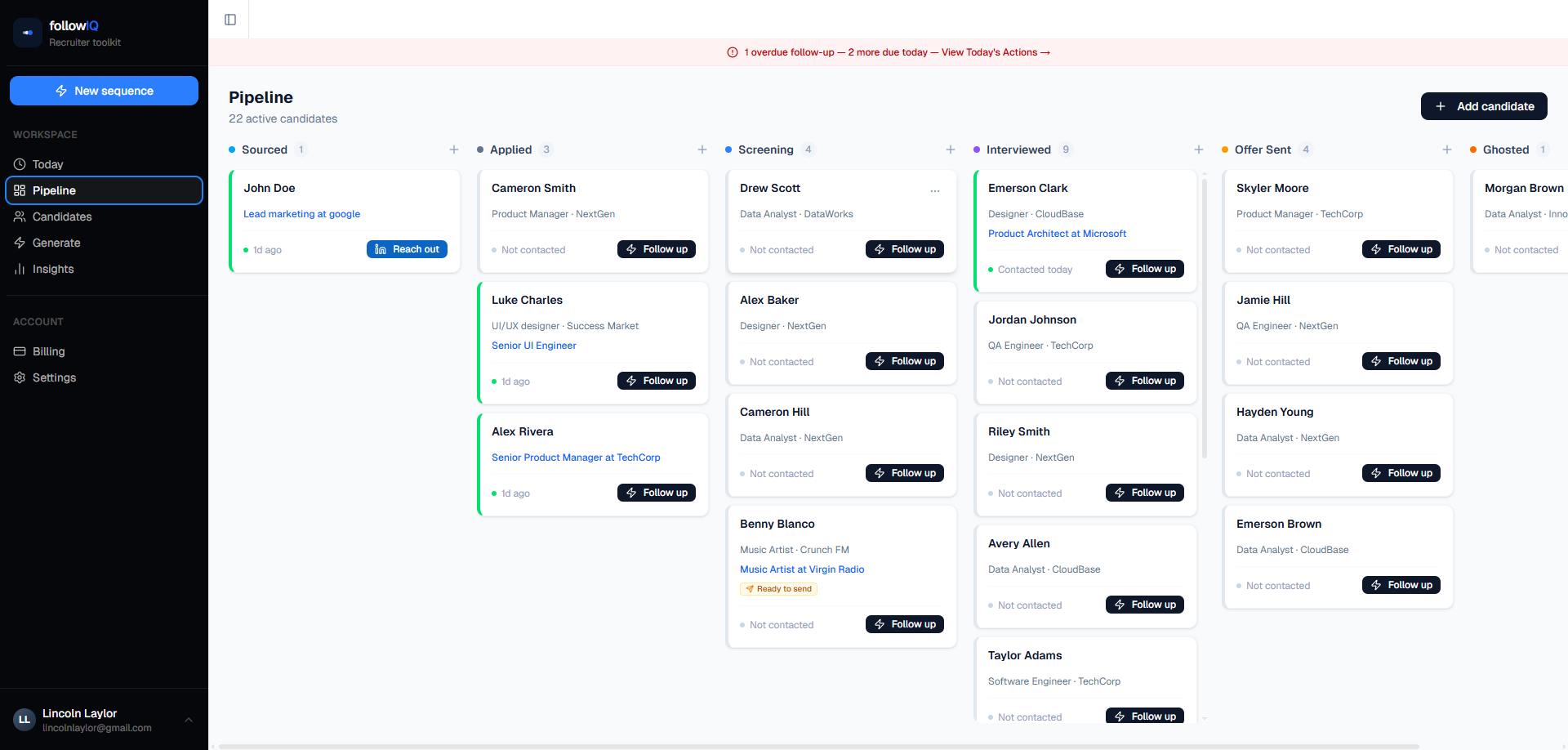 FollowIQ gallery image