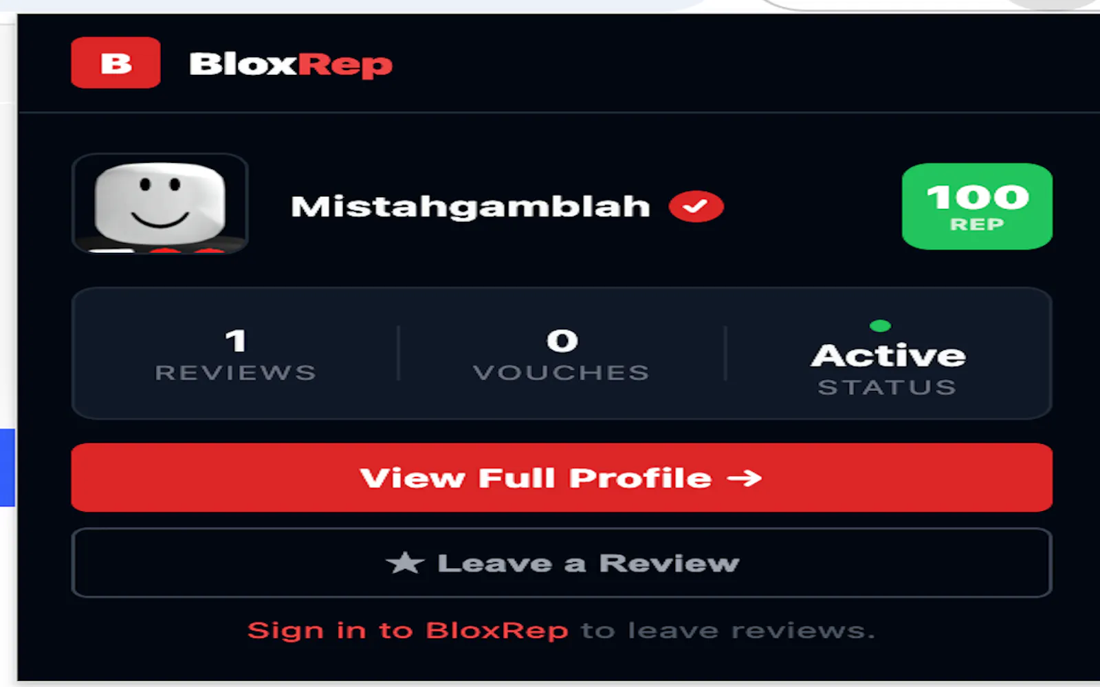 BloxRep.com - Roblox Developer Hub screenshot 1