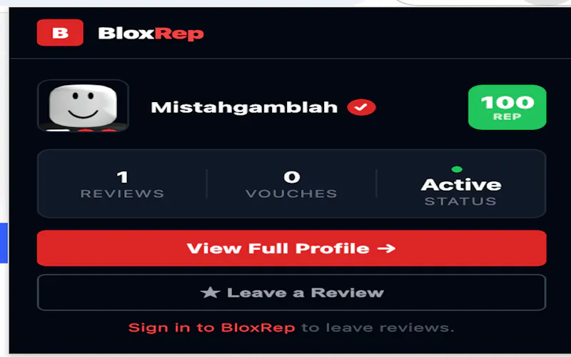 BloxRep.com - Roblox Developer Hub screenshot 1