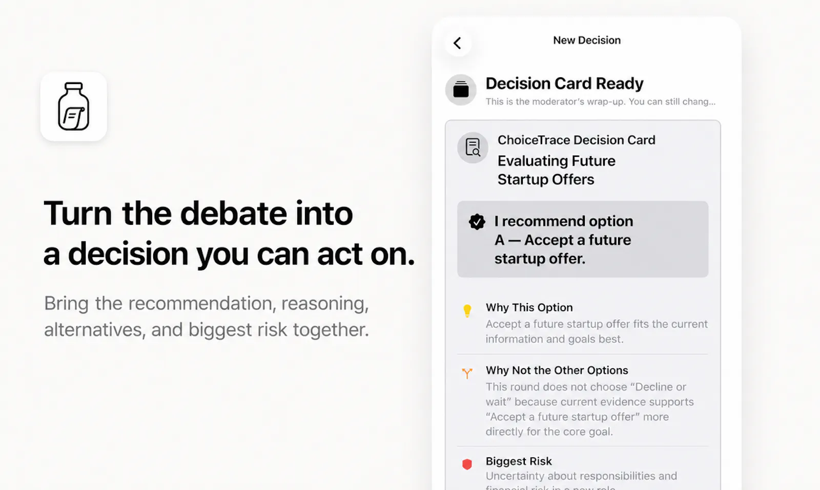 ChoiceTrace screenshot 3