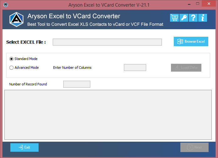 Excel to vCard Converter media 2