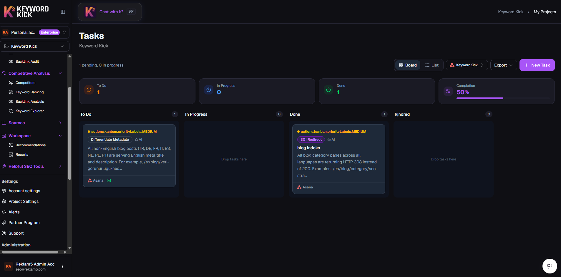 Keyword Kick gallery image