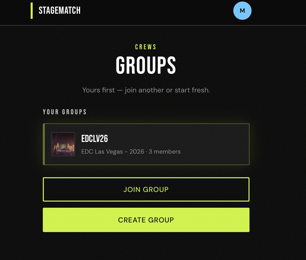 Stagematch gallery image