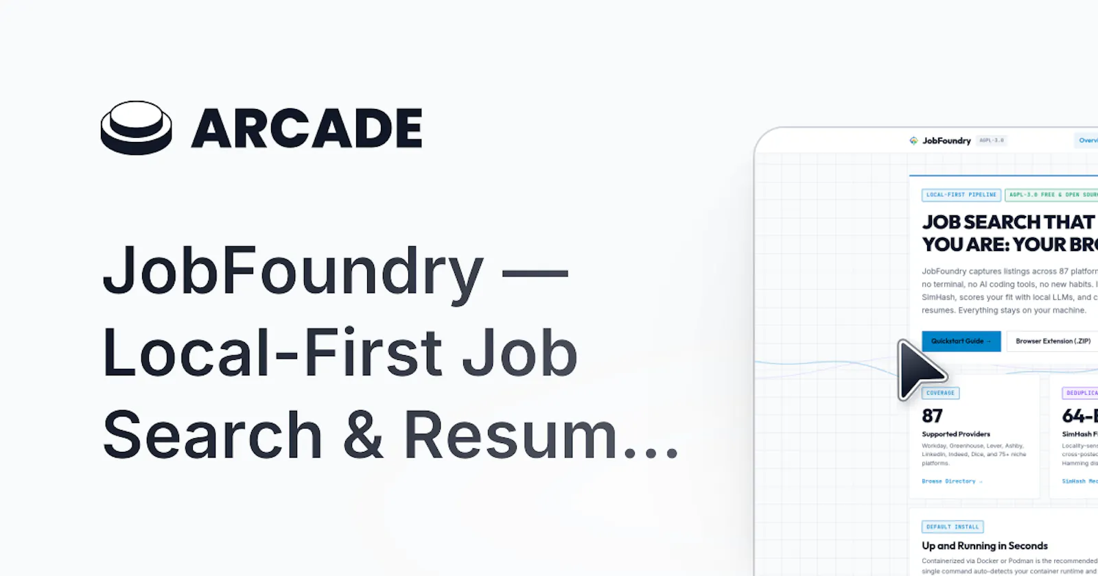 JobFoundry | Your AI Powered Job Assist screenshot 1