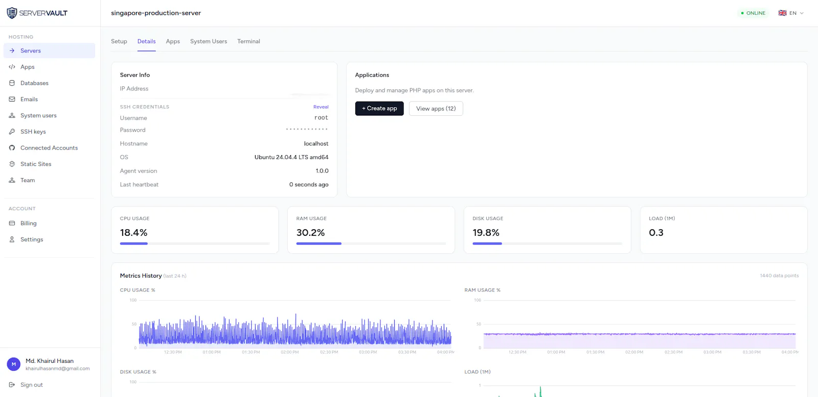 ServerVault screenshot 4