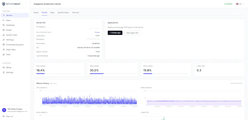 ServerVault screenshot 4