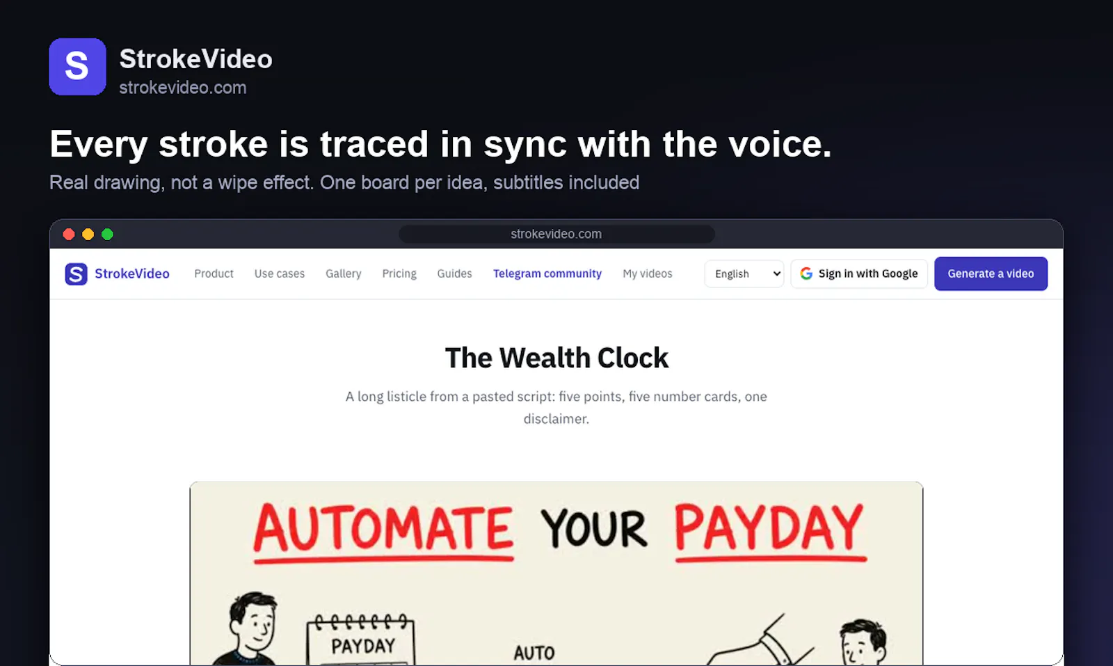 StrokeVideo screenshot 6