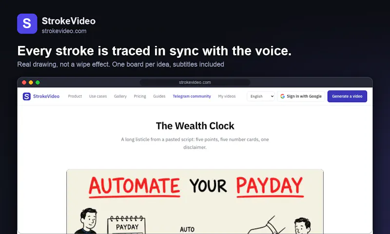 StrokeVideo screenshot 6