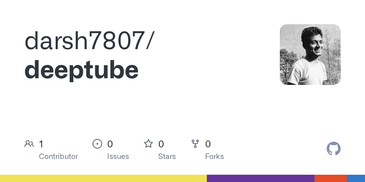 DeepTube - Main product screenshot demonstrating key features and user interface
