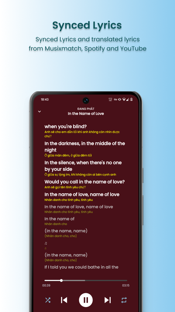 وسائط Simpmusic - عميل موسيقى YouTube foss لنظام Android مع العديد من الميزات 3