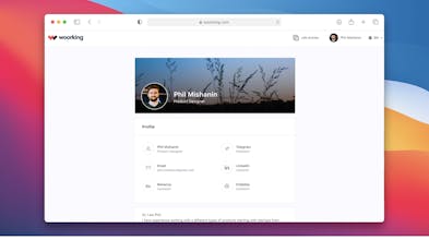 Woorking gallery image