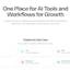 One Place for AI Tools for Growth