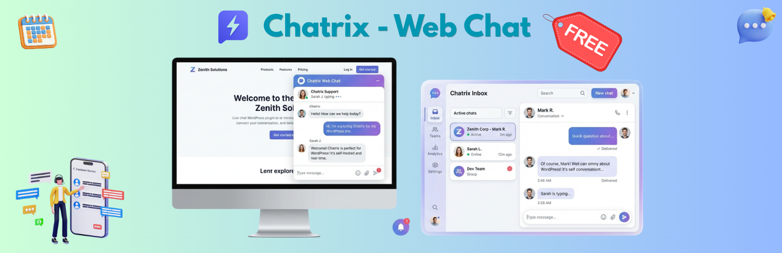 Chatrix Web Chat gallery image