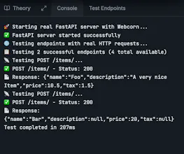 FastAPI Interactive Tutorials gallery image