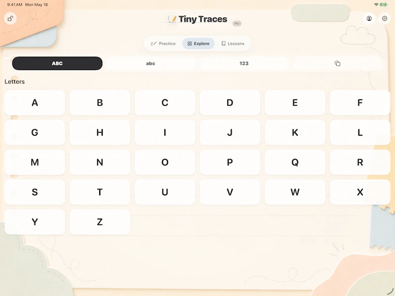 TinyTraces screenshot 2