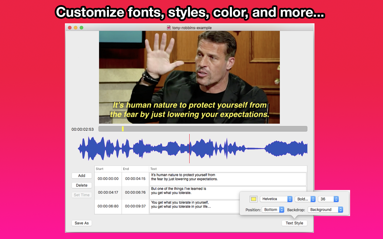 Video Caption Maker gallery image