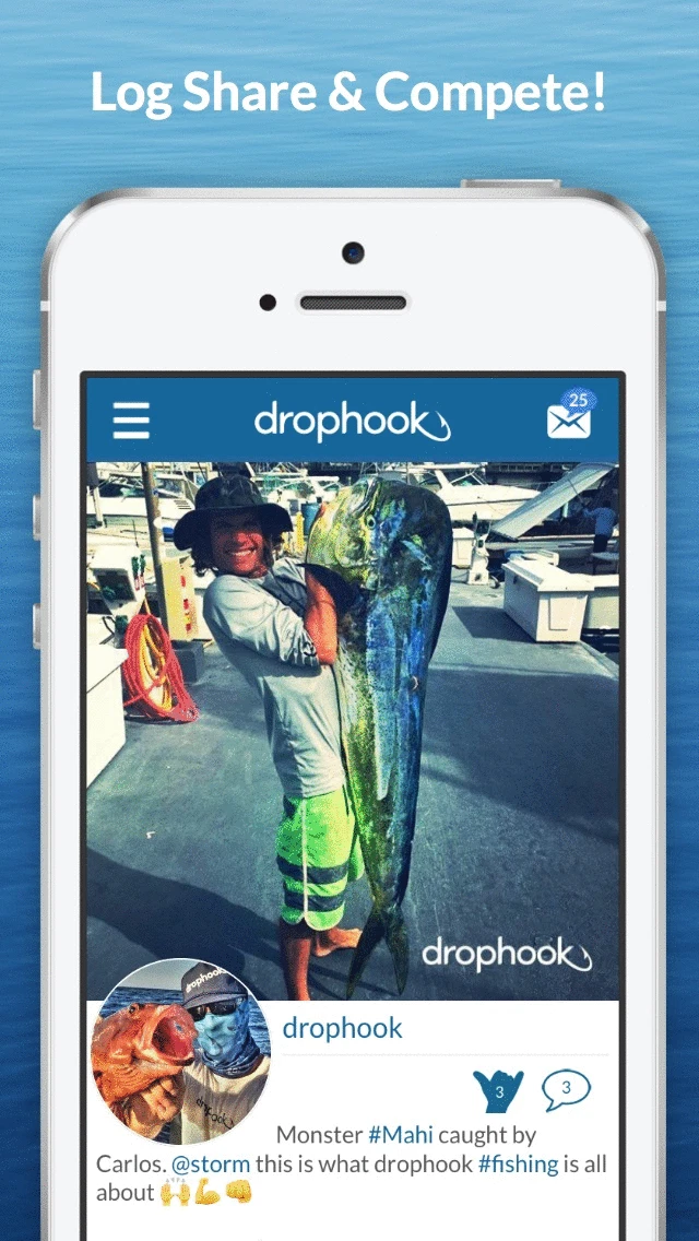 Drophook Fishing App