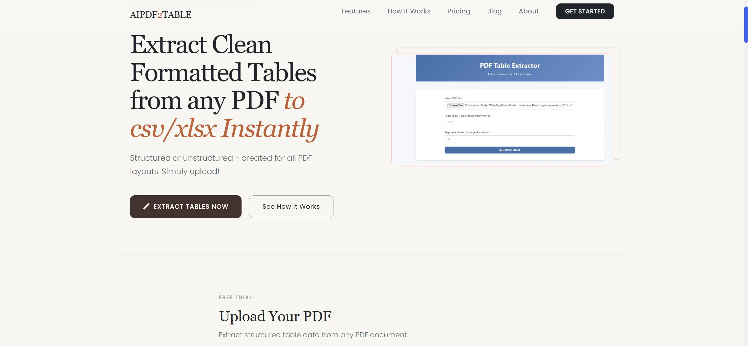 AIPDF2TABLE gallery image