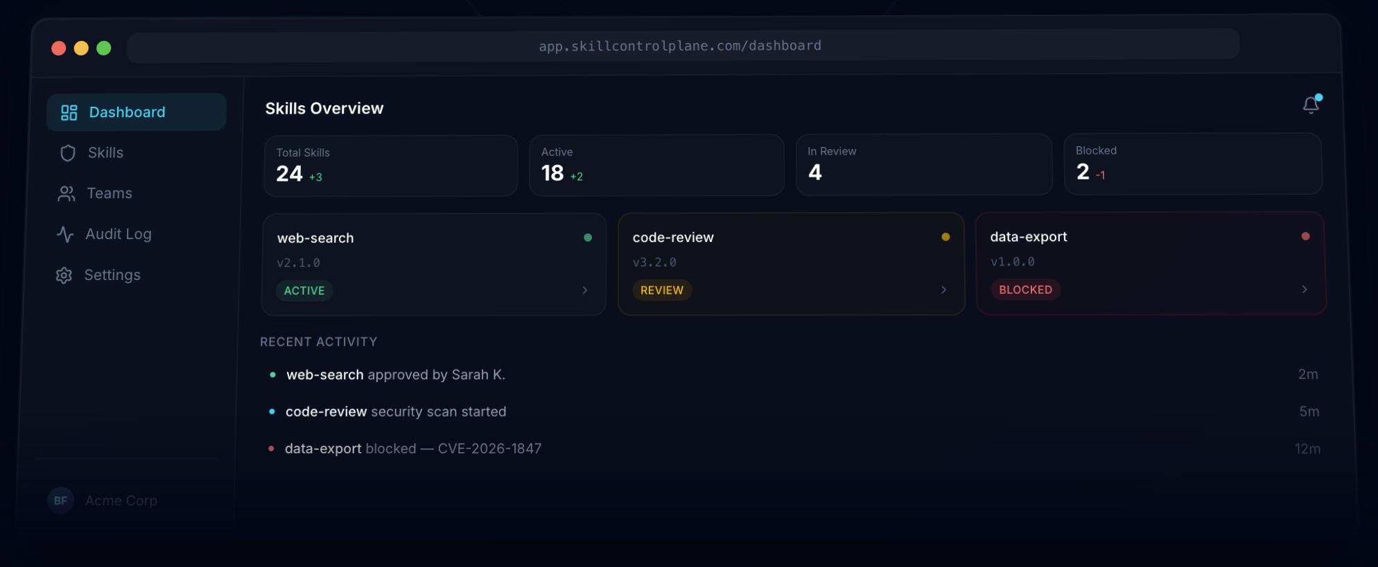 Skill Control Plane gallery image