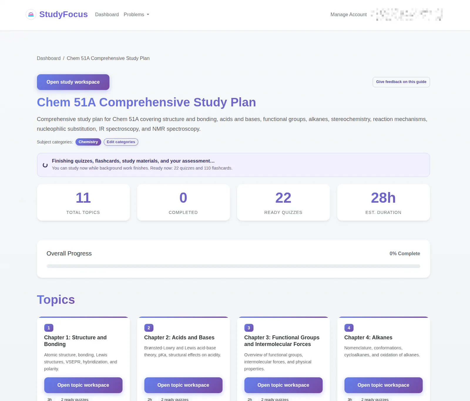Study Focus screenshot 2