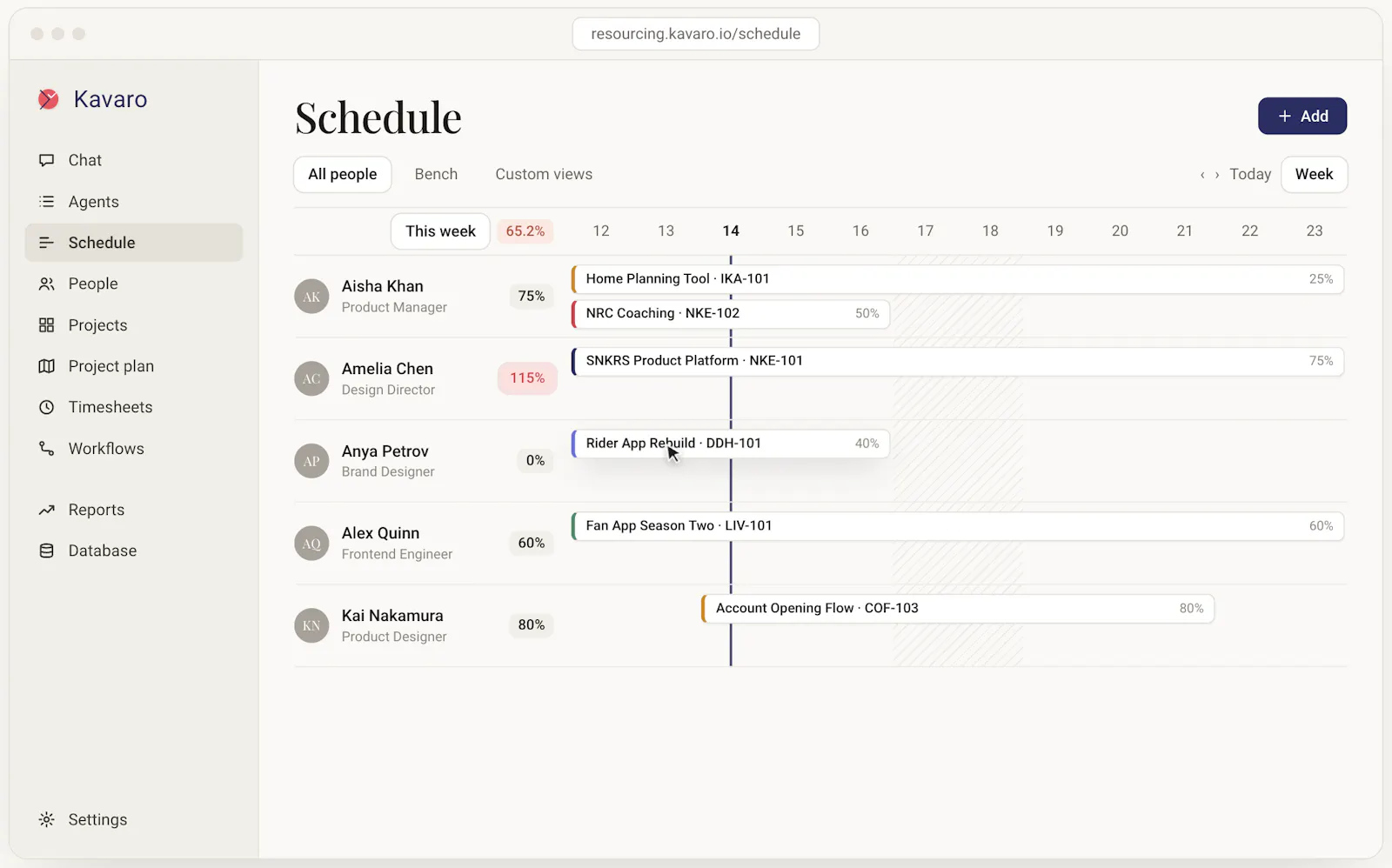 Kavaro screenshot 1