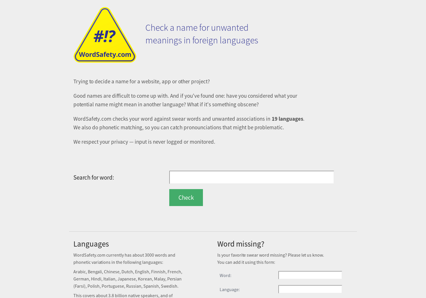 WordSafety gallery image