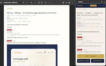 Markup gallery image