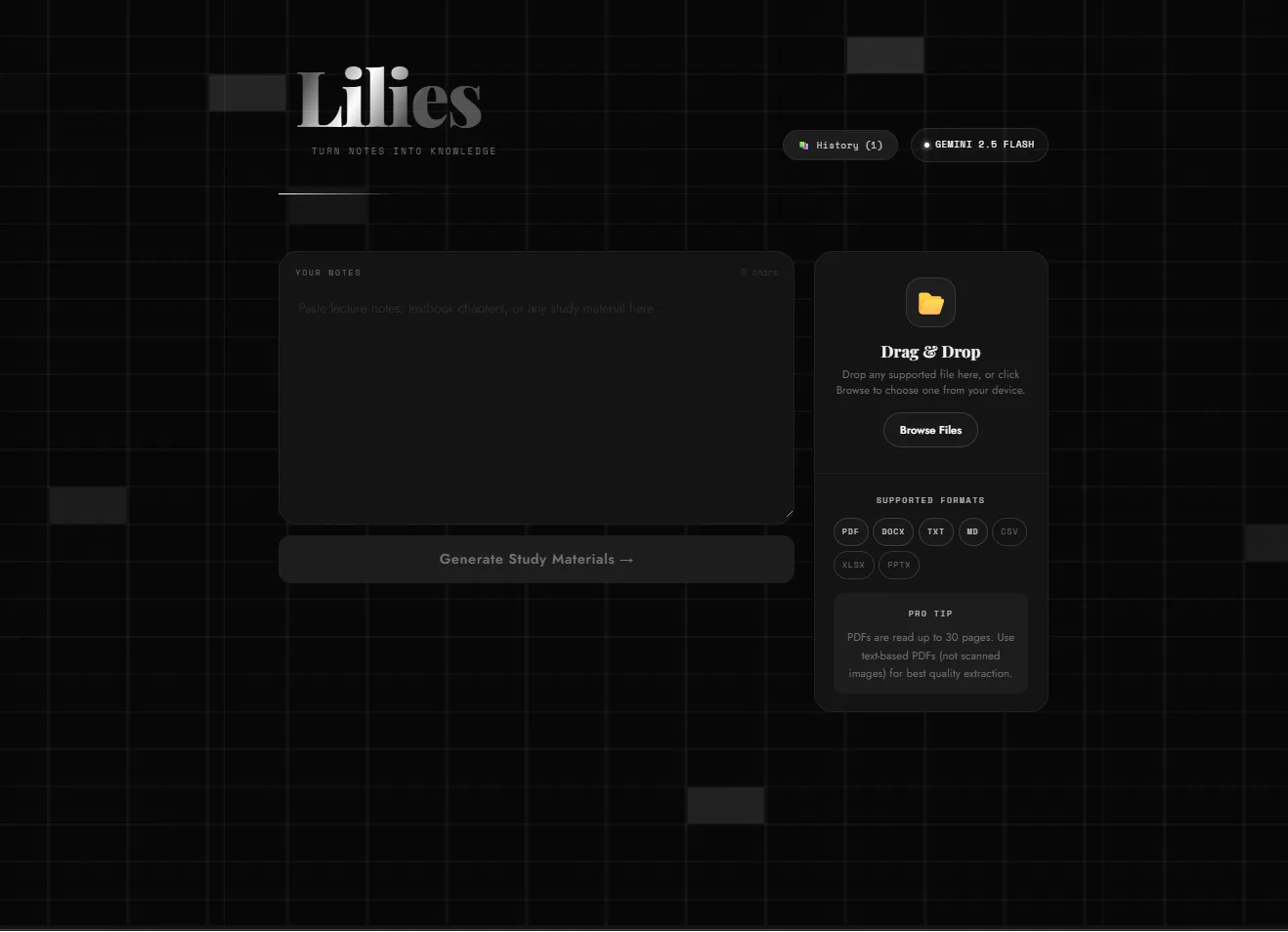 Lilies — Turn Notes into Knowledge 截图 1